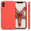 Калъф за Apple iPhone X / iPhone XS, Силиконов, Оранжев, 46313.69