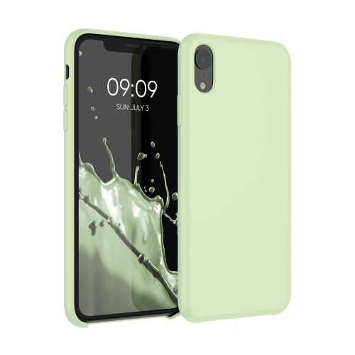 Калъф за Apple iPhone XR, Силиконов, Зелен, 45910.137