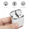 Комплект от 2 капака за прах за слушалки Apple AirPods 2/AirPods 1, Kwmobile, черен, пластмаса, 48242.01