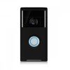 Защитен капак за Nest Ring Video Doorbell 1, Kwmobile, черен, силикон, 48248.01