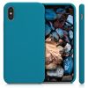 Калъф за Apple iPhone X / iPhone XS, Силиконов, Зелен, 42495.62