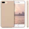 Калъф за Apple iPhone 8 Plus / iPhone 7 Plus, Силиконов, Бежов, 40842.154