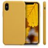 Калъф за Apple iPhone X / iPhone XS, Силиконов, Жълт, 42495.143