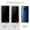 Защитно фолио за Huawei Mate 20 Pro, калибри, Предно, Черно, 48812.01