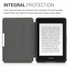 Капак за Kindle Paperwhite 10, текстилен, сив, 48489.03