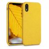 Калъф за Apple iPhone XR, силикон, жълт, 49105.06