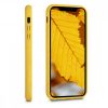 Калъф за Apple iPhone XR, силикон, жълт, 49105.06