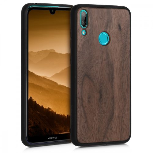 Калъф за Huawei Y7 (2019) / Y7 Prime (2019), дърво, кафяв, 49160.18