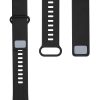 Каишка за Xiaomi Amazfit Cor 1 / Amazfit Band 1, kwmobile, силикон, черен, 49307.01