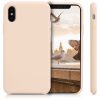 Калъф за Apple iPhone X / iPhone XS, Силиконов, Бежов, 46313.154