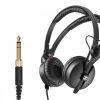 Кабел за слушалки Sennheiser HD560/HD540/HD414, Kwmobile, черен, пластмаса, 49424.01