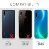 Капак за Huawei P20 Lite (2019), Екологична кожа, Многоцветен, 49456.03