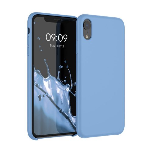 Кейс за iPhone XR, Силиконов, Син, 45910.161