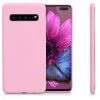 Калъф за Samsung Galaxy S10 5G, Силиконов, Розов, 48900.151