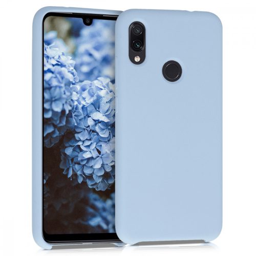 Кейс за Xiaomi Redmi Note 7 / Redmi Note 7 Pro, Силиконов, Син, 48714.58