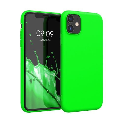 Кейс за Apple iPhone 11, Силиконов, Зелен, 49783.44