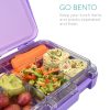 Кутия за обяд Bento Box с различни отделения, 21 x 15 x 4,5 см, 49877.01.38