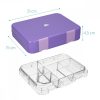 Кутия за обяд Bento Box с различни отделения, 21 x 15 x 4,5 см, 49877.01.38