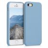 Калъф за Apple iPhone 5 / iPhone 5s / iPhone SE, Силиконов, Син, 42766.161