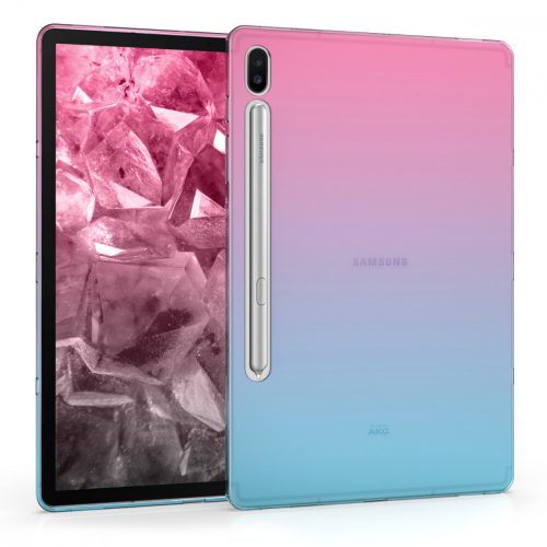 Капак за Samsung Galaxy Tab S6, Силиконов, Розов, 49932.01