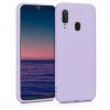 Кейс за Samsung Galaxy A20e, Силиконов, Лилав, 48738.108