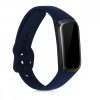 Комплект от 2 каишки за Samsung Galaxy Fit (SM-R370), kwmobile, силикон, син / черен, 50233.01