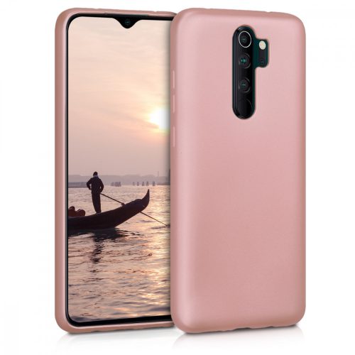 Калъф за Xiaomi Redmi Note 8 Pro, силикон, розово злато, 50243.31