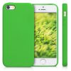 Калъф за Apple iPhone 5 / iPhone 5s / iPhone SE, силиконов, зелен, 42766.159