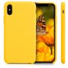 Калъф за Apple iPhone X / iPhone XS, Силиконов, Жълт, 42495.165