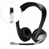 Комплект от 2 ремъка за слушалки Sennheiser HD25/HD25-1 II/HD250BT, Kwmobile, черни, еко кожа, 50665.01