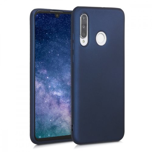 Кейс за Huawei P30 Lite, Силиконов, Син, 47499.99