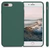 Калъф за Apple iPhone 8 Plus / iPhone 7 Plus, Силиконов, Зелен, 40842.166