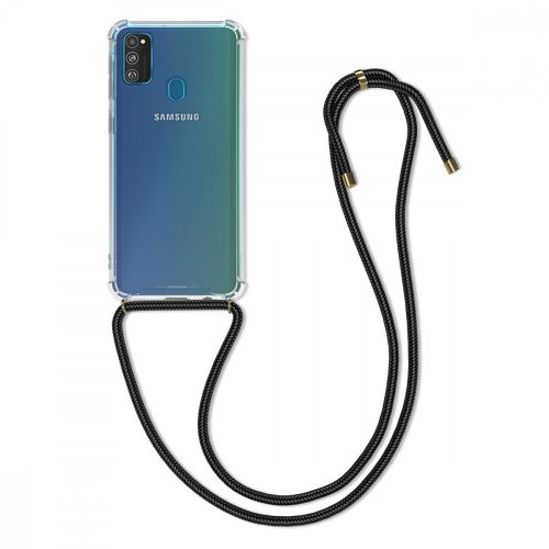 Кейс за Samsung Galaxy M30s, Силиконов, Черен, 50844.01