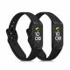 Комплект от 2 каишки за Samsung Galaxy Fit (SM-R370), kwmobile, силикон, черен, 50233.47