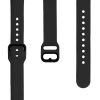 Комплект от 2 каишки за Samsung Galaxy Fit (SM-R370), kwmobile, силикон, черен, 50233.47