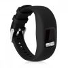 Комплект от 2 каишки за Garmin Vivofit 4, kwmobile, силикон, черен, 50976.04