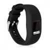 Комплект от 2 каишки за Garmin Vivofit 4, kwmobile, силикон, черен, 50976.04