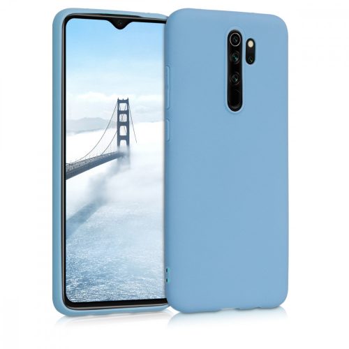 Кейс за Xiaomi Redmi Note 8 Pro, Силиконов, Син, 50242.161