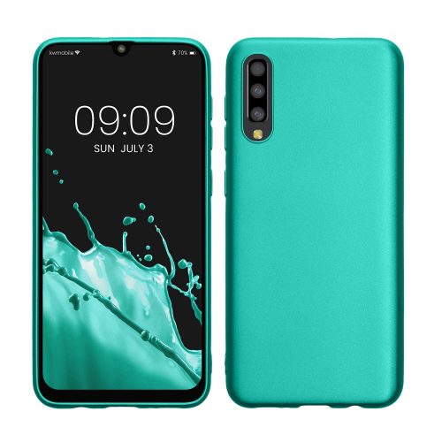 Кейс за Samsung Galaxy A50, Силиконов, Зелен, 48056.128