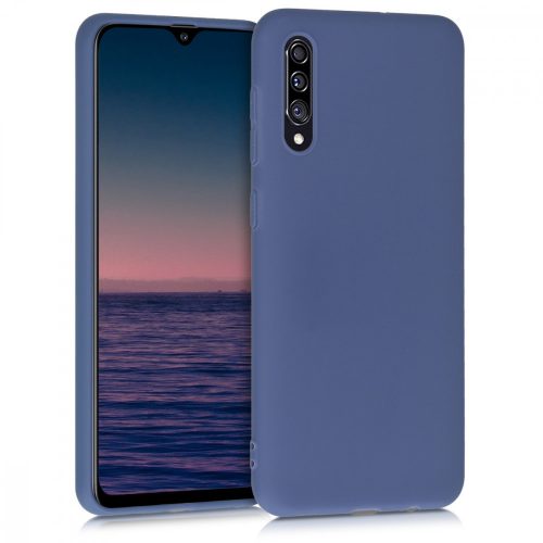 Кейс за Samsung Galaxy A30s, Силиконов, Син, 50194.168