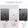 Комплект от 2 матови защитни фолиа за таблет Apple iPad Air 5 (2022), Kwmobile, Прозрачно, Пластмаса, 51998.2