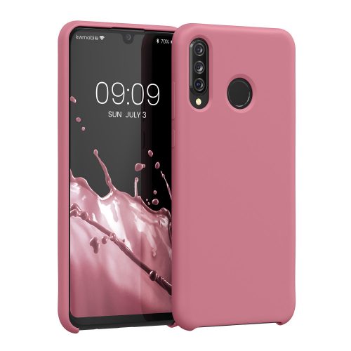 Кейс за Huawei P30 Lite, Силиконов, Розов, 47510.167