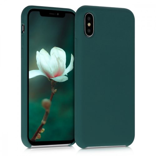 Калъф за Apple iPhone X / iPhone XS, Силиконов, Зелен, 42495.184