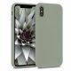 Калъф за Apple iPhone X / iPhone XS, Силиконов, Зелен, 42495.172