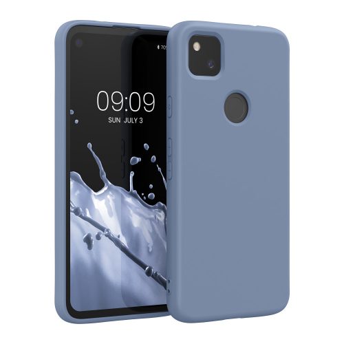 Кейс за Google Pixel 4a, Силиконов, Син, 52622.12