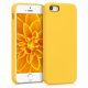 Калъф за Apple iPhone 5 / iPhone 5s / iPhone SE, Силиконов, Жълт, 42766.165