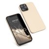 Калъф за Apple iPhone 12 / iPhone 12 Pro, Силиконов, Крем, 52641.154