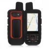 Защитен калъф за GPS Garmin GPSMAP 66i, Kwmobile, черен, силикон, 52660.01