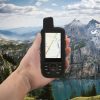 Защитен калъф за GPS Garmin GPSMAP 66i, Kwmobile, черен, силикон, 52660.01