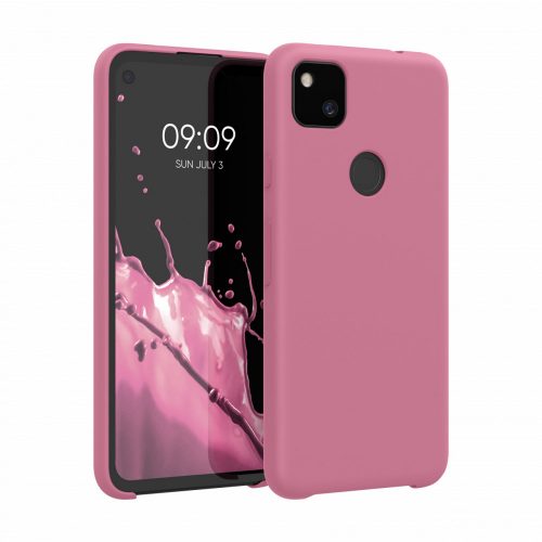 Кейс за Google Pixel 4a, Силиконов, Розов, 52549.167